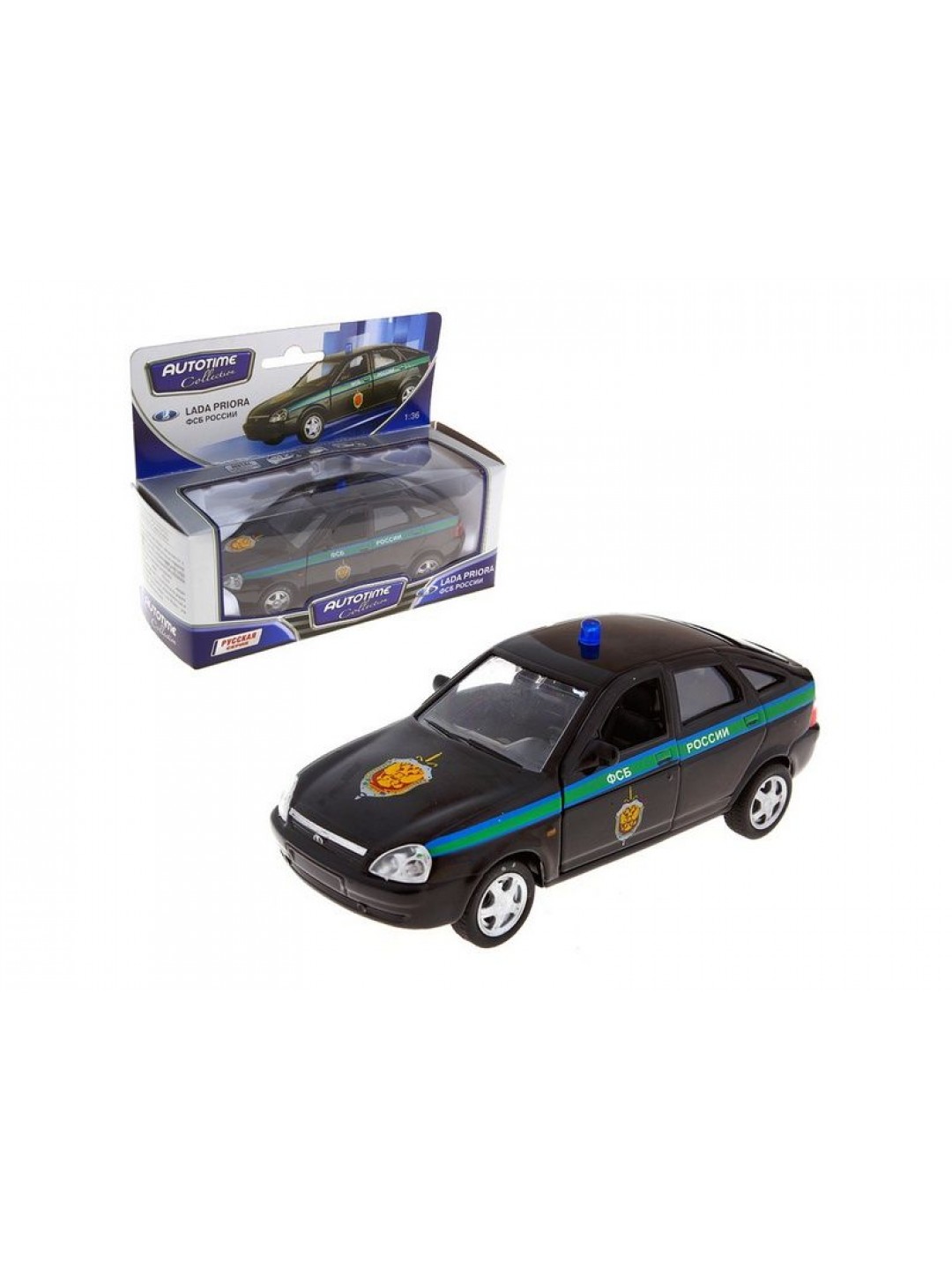 Машина Autotime "LADA PRIORA" ФСБ России 1:36