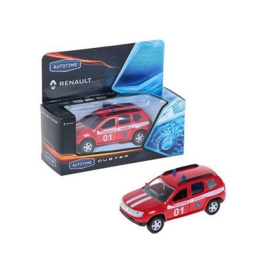 Машина Autotime "RENAULT DUSTER" пожарная охрана 1:38