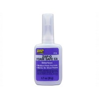 Клей ZAP ZAP-O Foam Safe CA, для пенопласта, сред.вязк., 20г (btls.) Клей ZAP ZAP-O Foam Safe CA, для пенопласта, сред.вязк., 20г (btls.)