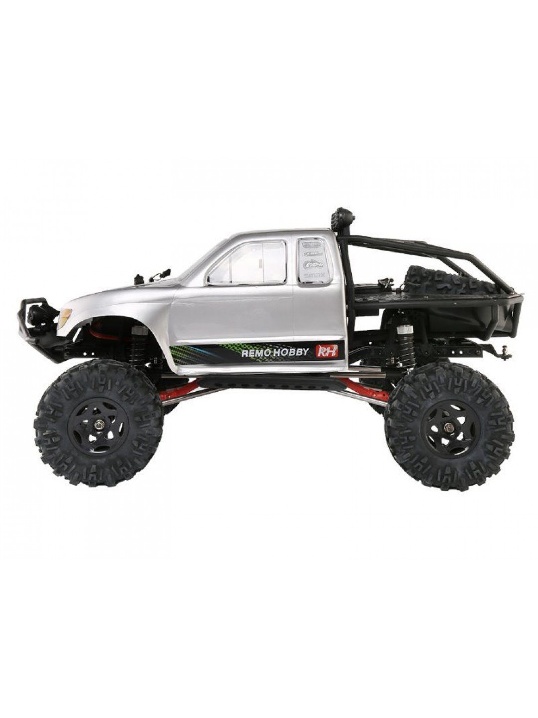 Радиоуправляемый краулер Remo Hobby Trial Rigs Truck (серебристый) 4WD 2.4G 1/10 RTR