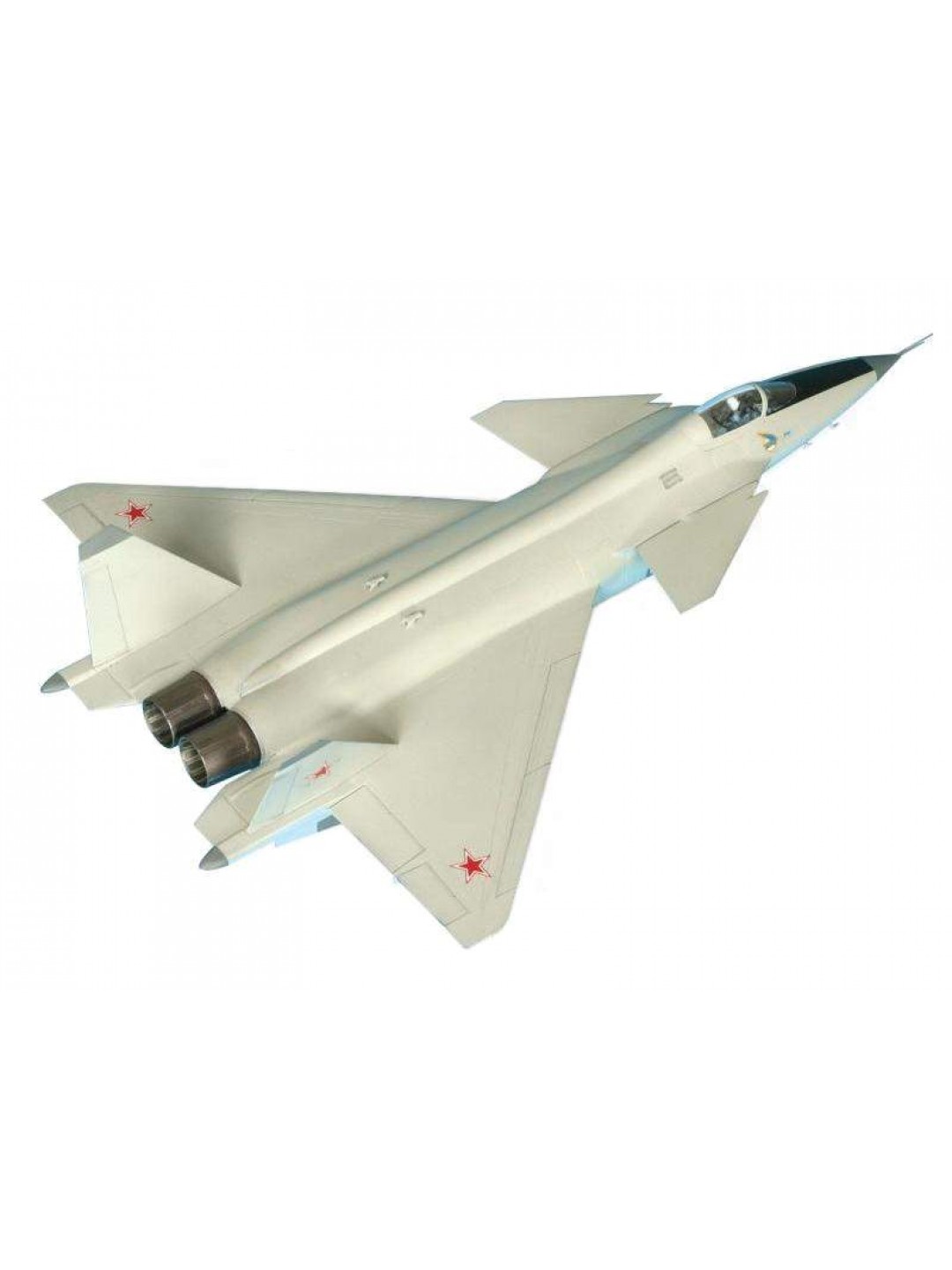 Сборная модель ZVEZDA Российский истребитель нового поколения МиГ 1.44 МФИ, подарочный набор, 1/72