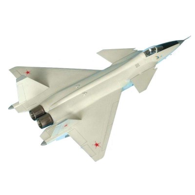 Сборная модель ZVEZDA Российский истребитель нового поколения МиГ 1.44 МФИ, подарочный набор, 1/72