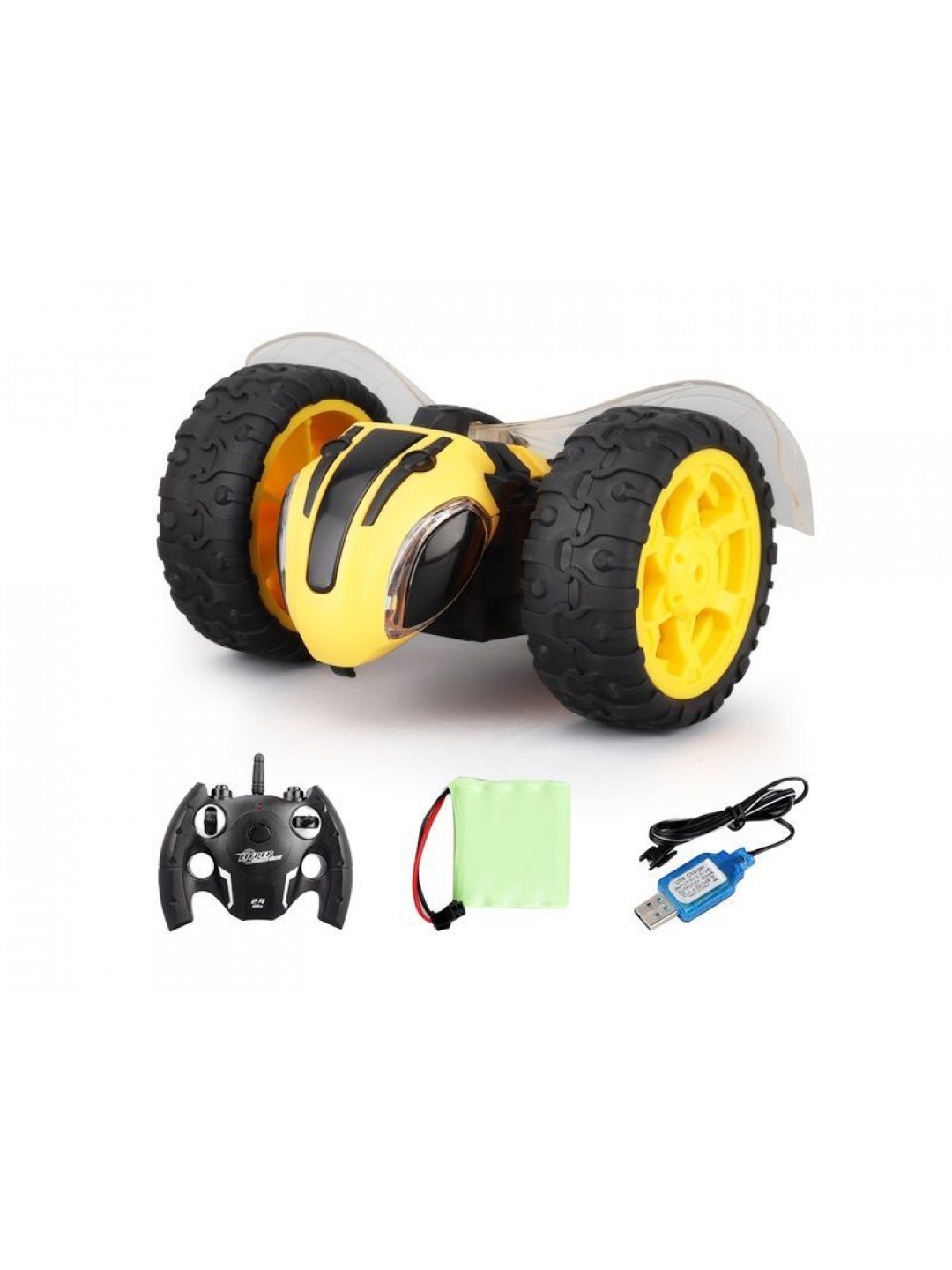 Радиоуправляемая машинка-перевертыш ZhengGuang Lightning Bee 2.4G 1/14 RTR + Ni-Cd и З/У