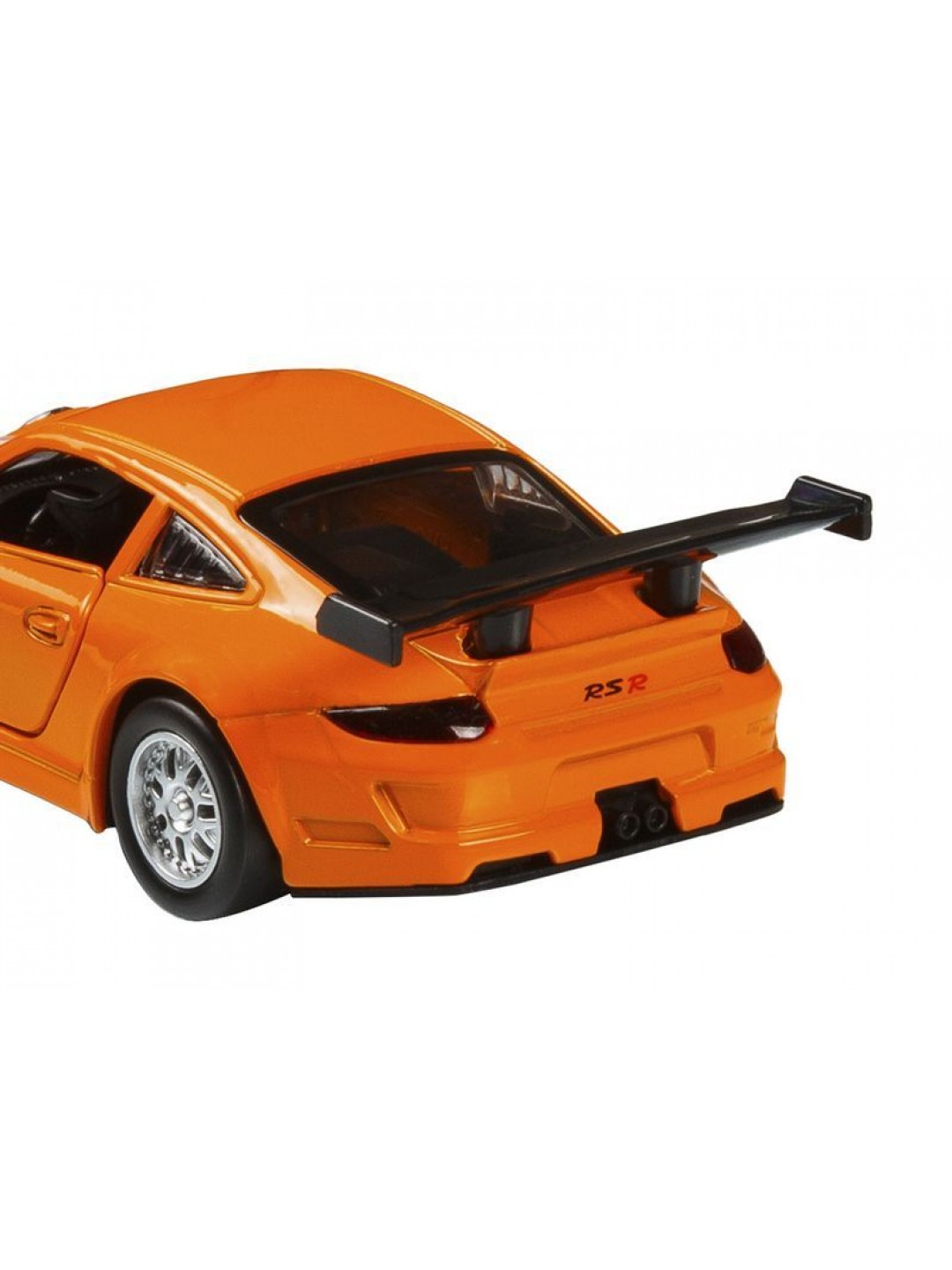 Машина "АВТОПАНОРАМА" Porsche 911 GT3 RSR, оранжевый, 1/39, инерция, в/к 17,5*12,5*6,5 см