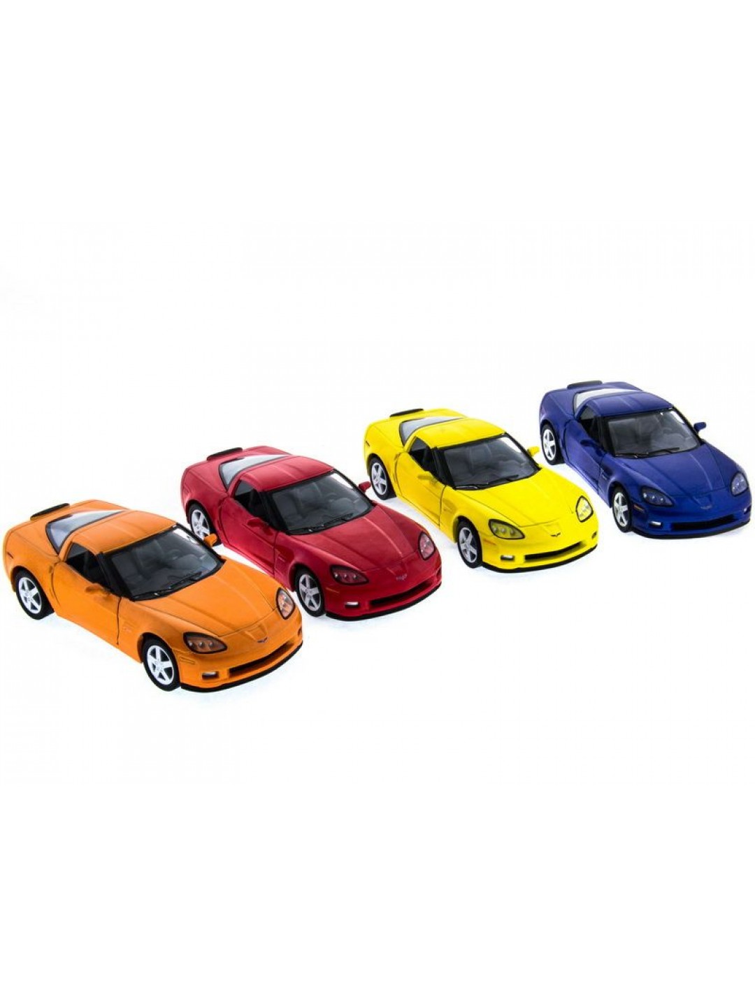 Машина Kinsmart CHEVROLET CORVETTE Z06 инерция (1/12шт.) 1:36 б/к