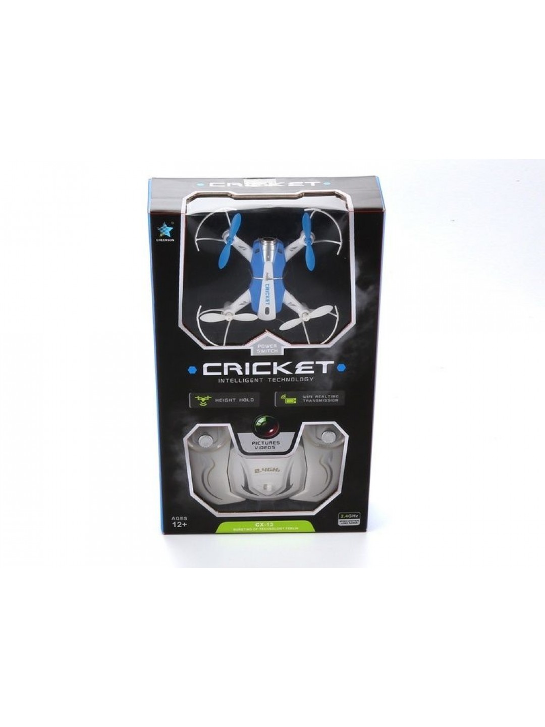 Р/У квадрокоптер Cheerson CX-17 WiFi RTF 2.4G (синий)