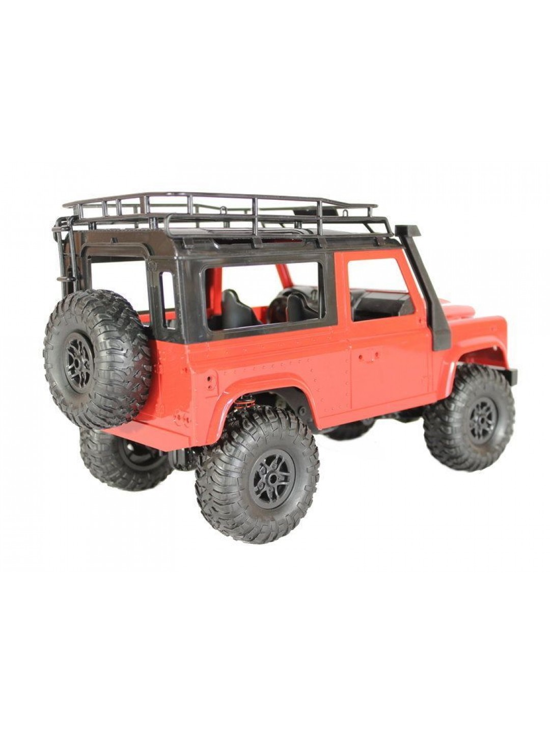 Радиоуправляемая машина MN MODEL английский внедорожник Defender (красный) 4WD 2.4G 1/12 RTR