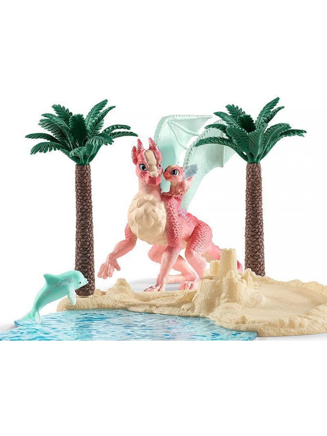 Фигурка Schleich Остров драконов с кладом