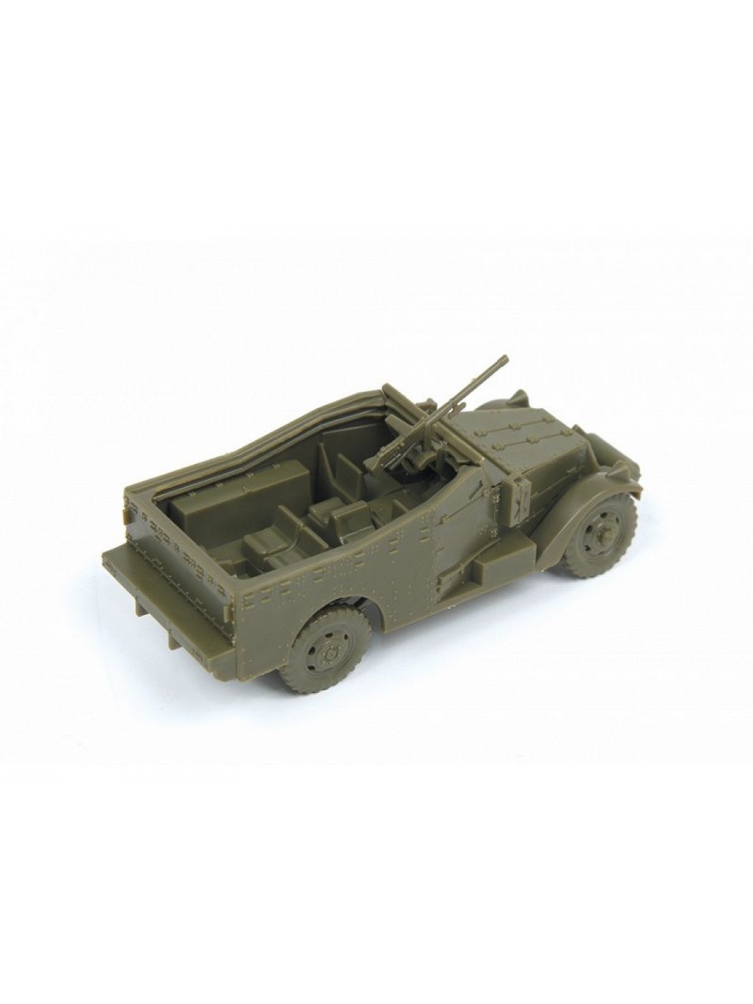 Сборная модель ZVEZDA Бронетранспортер М-3 "Скаут" с пулемётом, 1/100