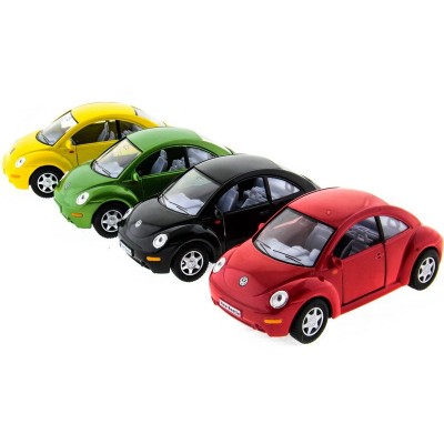 Машина Kinsmart 1:32 Volkswagen New Beetle инерция (1/12шт.)  б/к