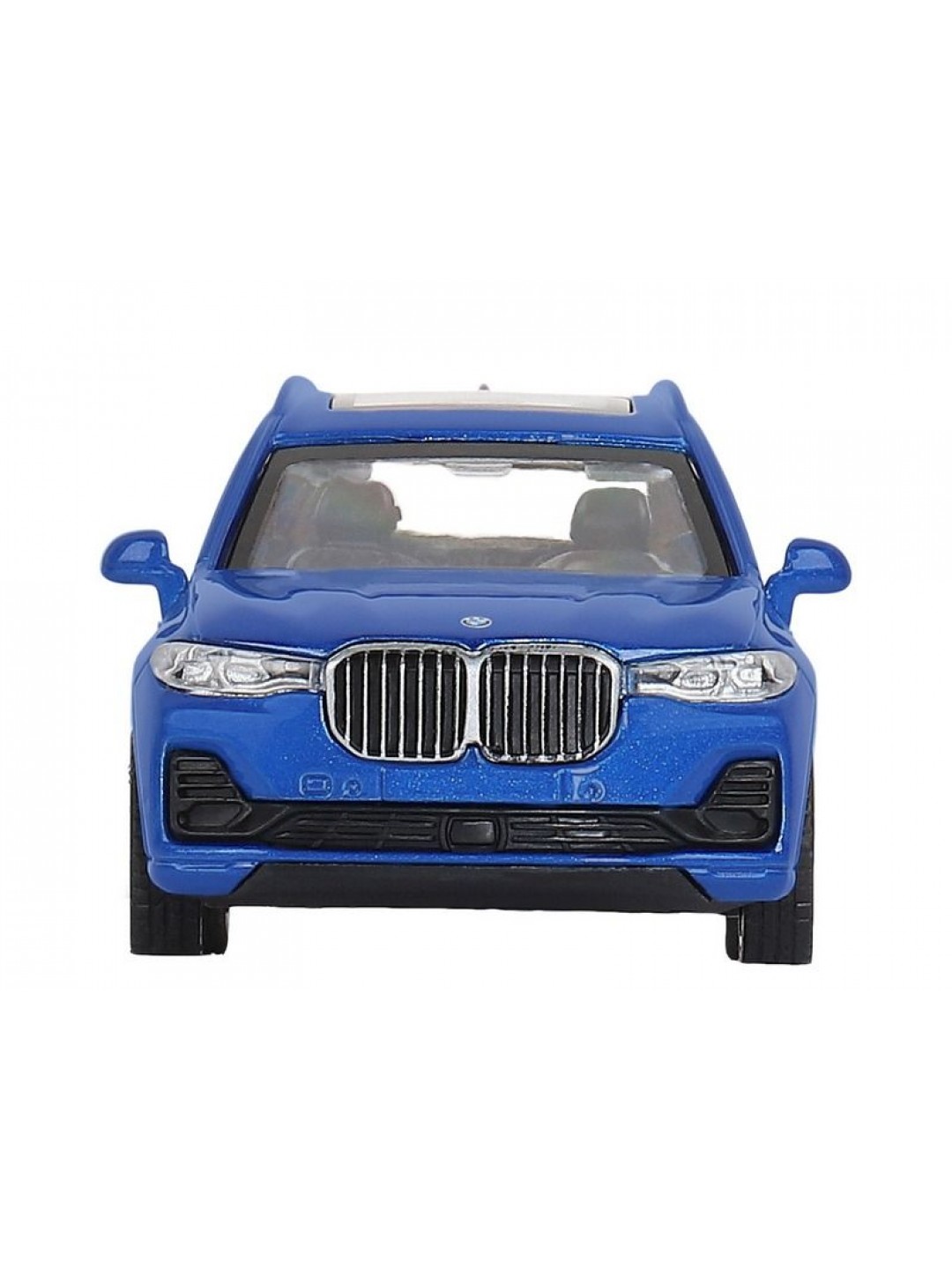Машина "АВТОПАНОРАМА" BMW X7, синий, 1/44, инерция, в/к 17,5*12,5*6,5 см