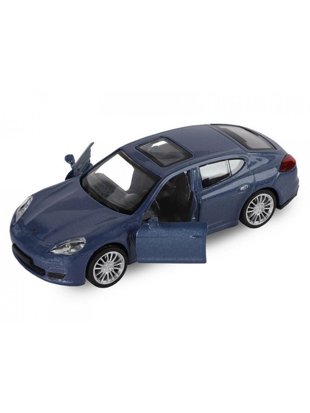 Машина "АВТОПАНОРАМА" Porsche Panamera S, синий, 1/43, инерция, в/к 17,5*12,5*6,5 см