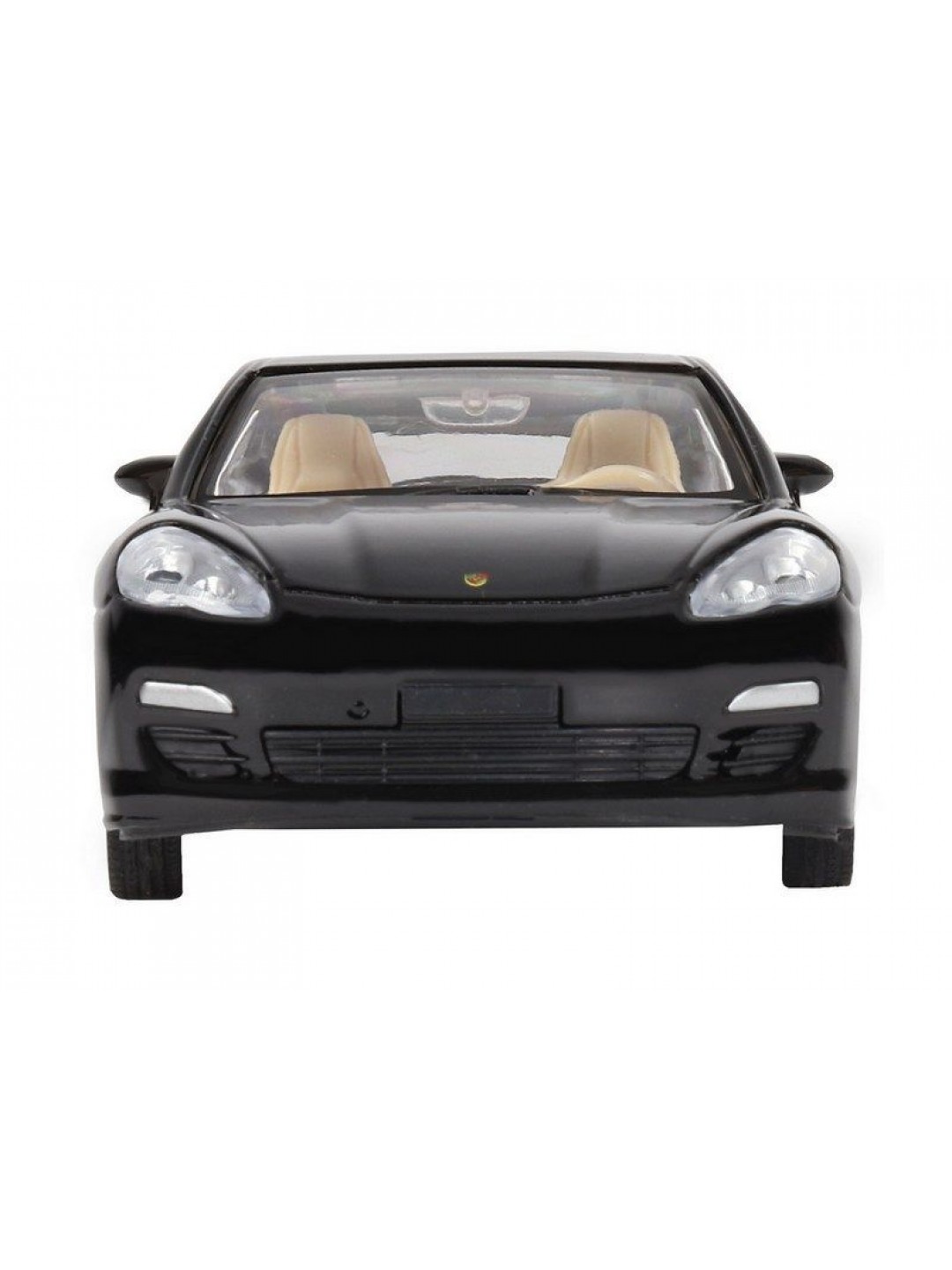 Машина "АВТОПАНОРАМА" Porsche Panamera S, черный, 1/32, свет, звук, инерция, в/к 17,5*13,5*9 см