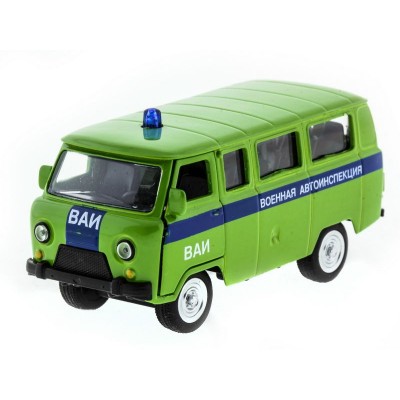 Машина "АВТОПАНОРАМА" инерц. УАЗ (ВАИ) 1/50, в/к 12*7*5,5 см
