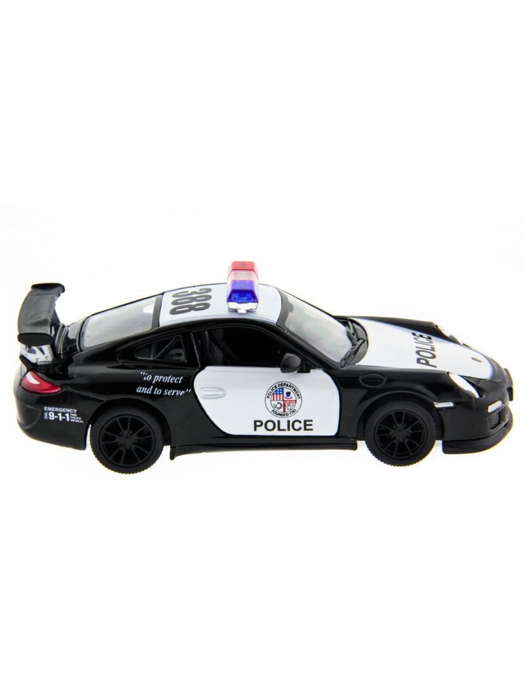 Машина Kinsmart 1:36 Porsche 911 GT3 RS (Police) в асс. инерция (1/12шт.) б/к