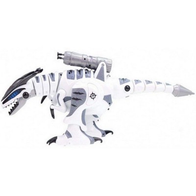 Радиоуправляемый робот-динозавр LENENG TOYS K9 Dinosaur звук, свет, танцы, сенсор, стреляет