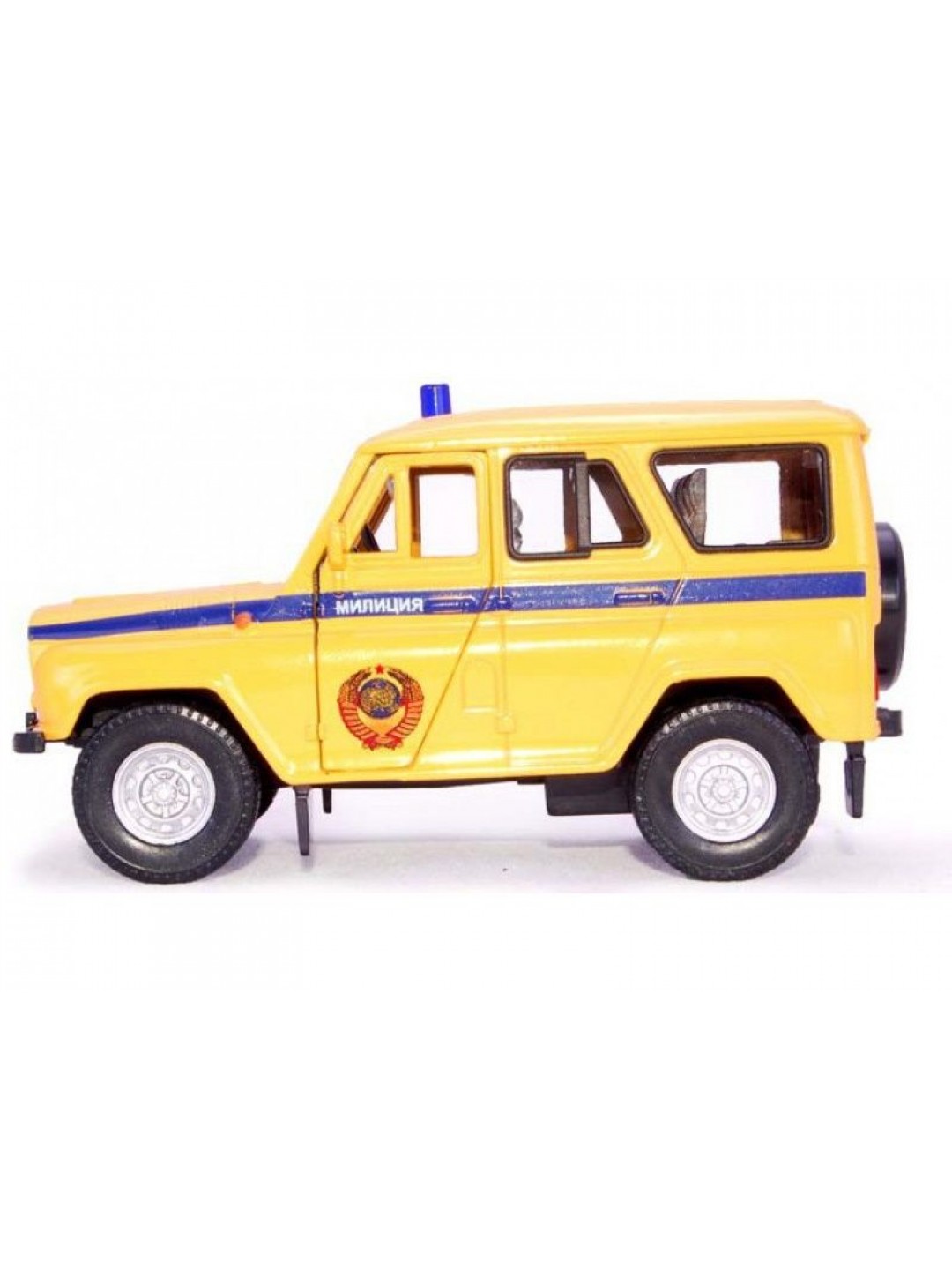 Машина Autotime "UAZ 31514" милиция СССР 1:36