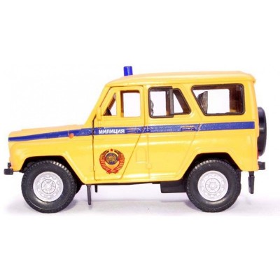 Машина Autotime "UAZ 31514" милиция СССР 1:36
