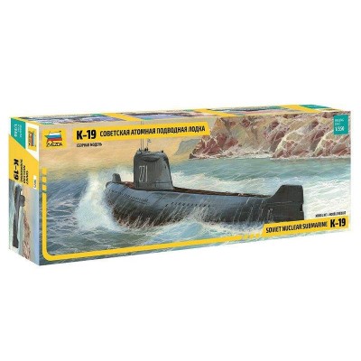 Сборная модель ZVEZDA Советская атомная подводная лодка К-19, 1/350