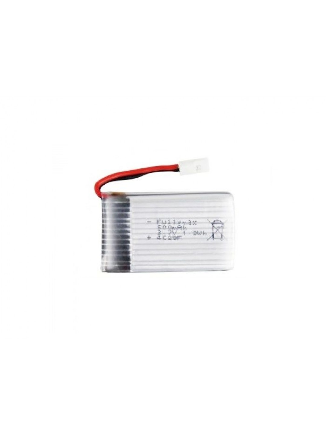 Аккумулятор Li-Po PoverVolt 500mAh, 3,7V для Syma X5/X5C/X5SW/SC