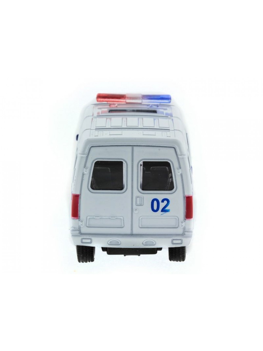 Машина "АВТОПАНОРАМА" инерц. "ГАЗель"(полиция) 1/50, в/к 14,5*8*5,5 см