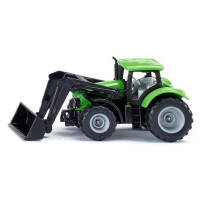 Трактор Siku 1394 Deutz-Fahr TTV 7250, с фронтальным погрузчиком