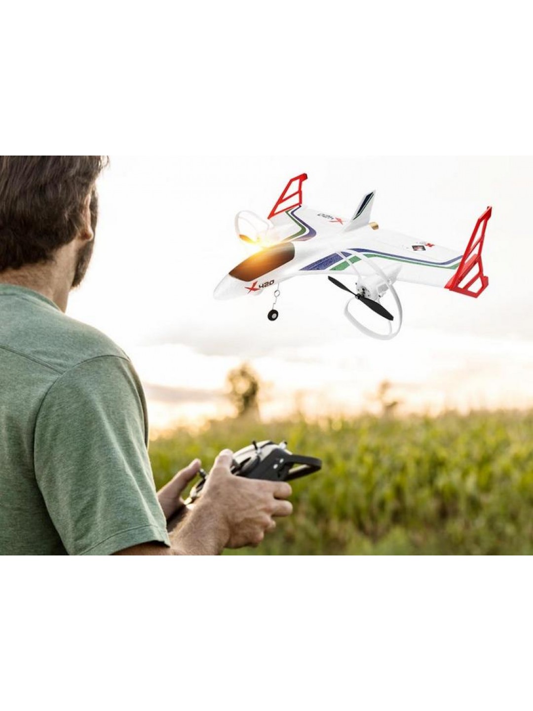 Р/У самолет XK Innovation X420 420мм 3D EPP 2.4G 6-ch LiPo Gyro RTF