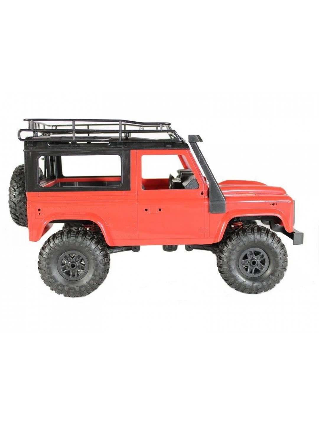 Радиоуправляемая машина MN MODEL английский внедорожник Defender (красный) 4WD 2.4G 1/12 RTR