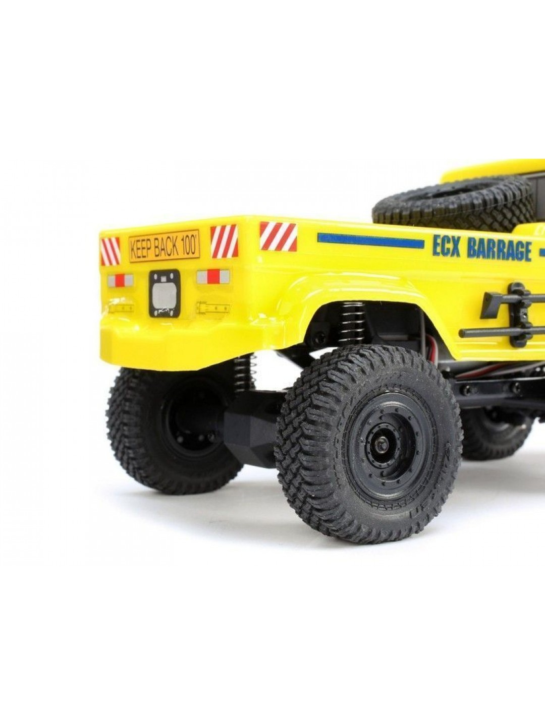 Краулер ECX 1:24 Scaler Crawler Barrage UV 4WD, электро, RTR (желтый)