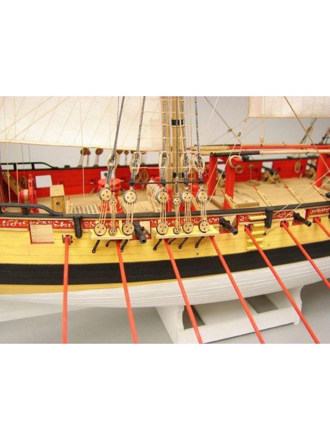 Сборная картонная модель Shipyard шлюп HMS Wolf (№49), 1/96