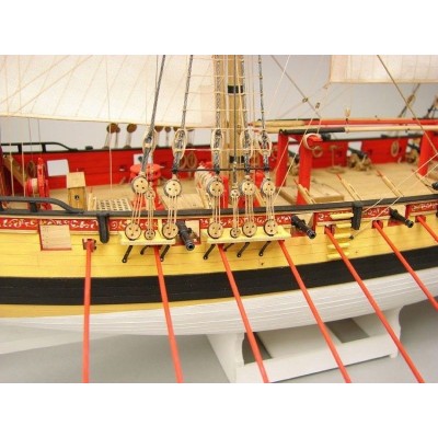 Сборная картонная модель Shipyard шлюп HMS Wolf (№49), 1/96