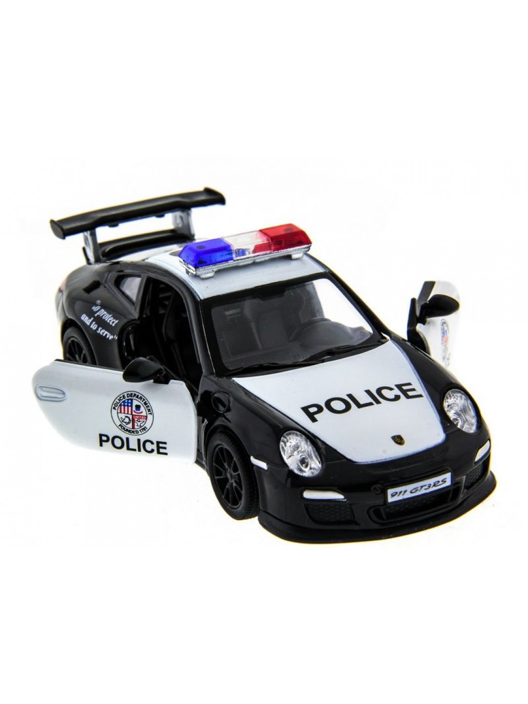 Машина Kinsmart 1:36 Porsche 911 GT3 RS (Police) в асс. инерция (1/12шт.) б/к