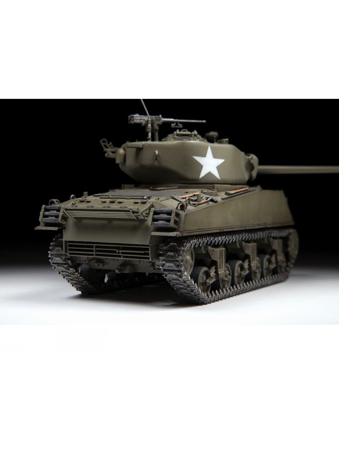 Сборная модель ZVEZDA Американский средний танк М4А3W "Шерман", 1/35