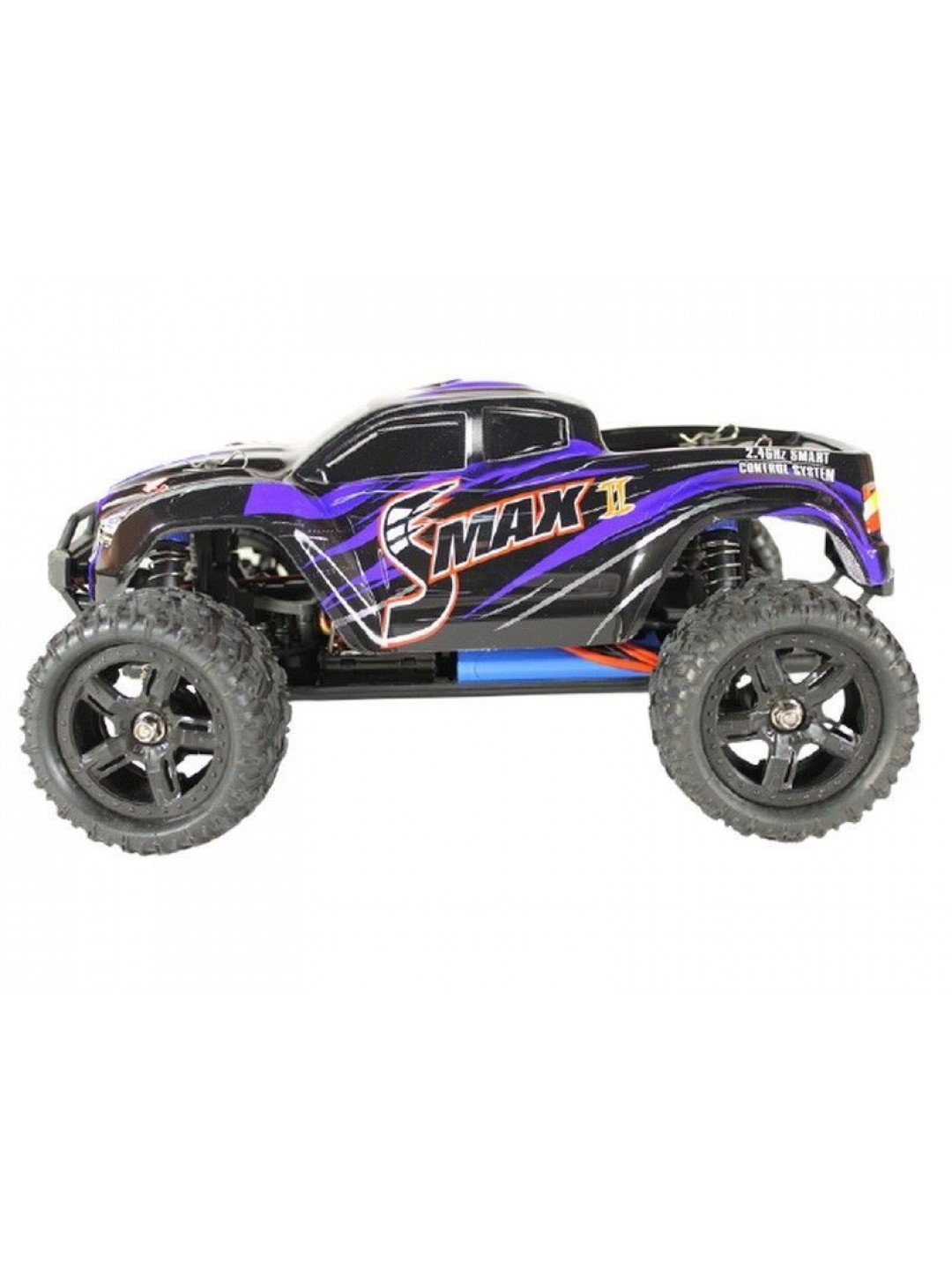 Радиоуправляемый монстр Remo Hobby SMAX Brushless V2.0 (синий) 4WD 2.4G 1/16 RTR