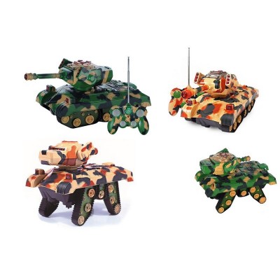 Р/У трансформер MZ Танк-Собака 28161 + музыка + акб и з/у