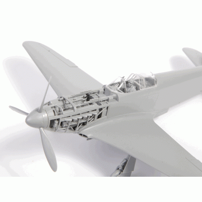Сборная модель ZVEZDA Советский истребитель Як-3, подарочный набор, 1/48
