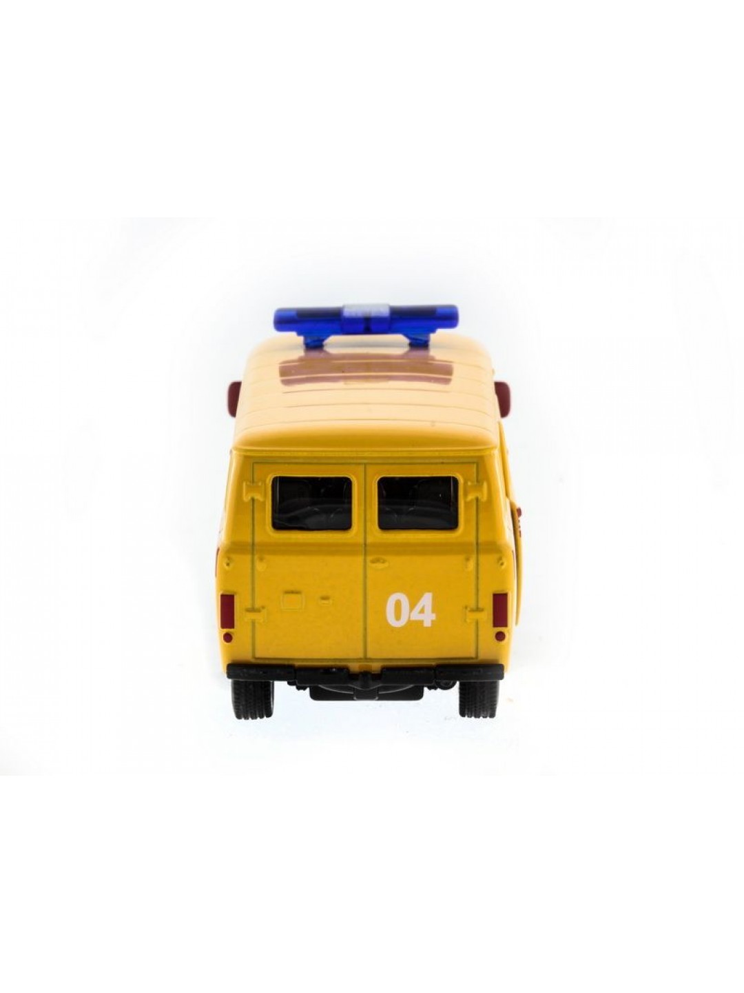 Машина "АВТОПАНОРАМА" инерц. УАЗ (аварийная) 1/50, в/к 12*7*5,5 см