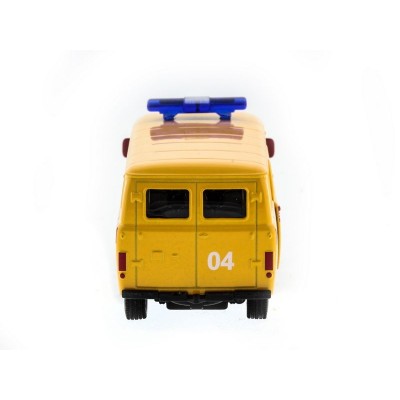 Машина "АВТОПАНОРАМА" инерц. УАЗ (аварийная) 1/50, в/к 12*7*5,5 см