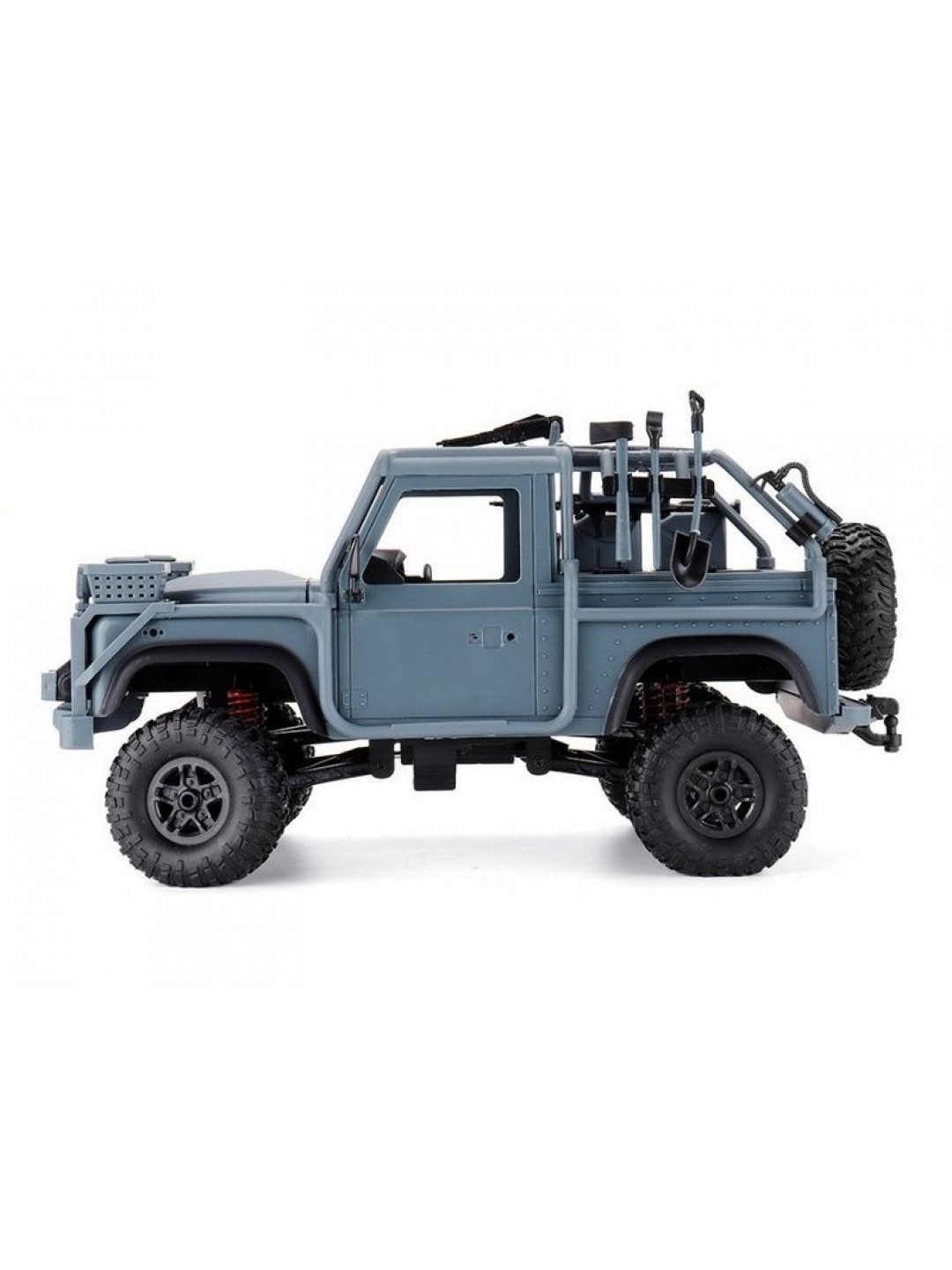 Радиоуправляемая машина MN MODEL англ. пикап Defender спецназ рейнджеров (синий) 4WD 2.4G 1/12 RTR