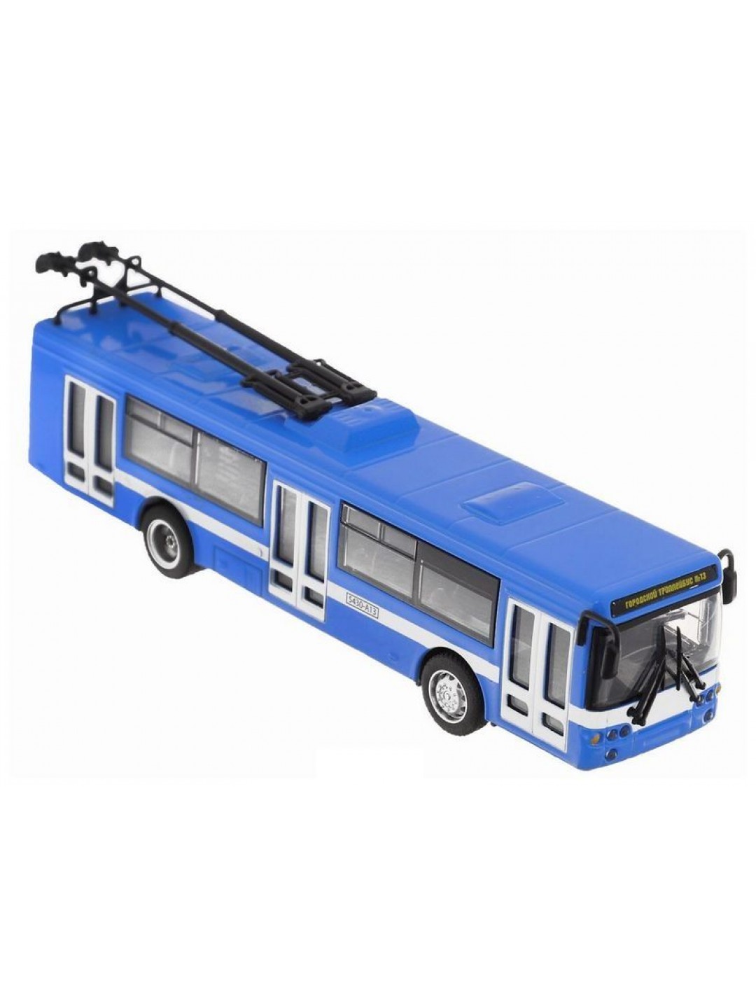 Машина АВТОПАРК 1:72 Троллейбус ЛИАЗ 5292 6547 в асс. инерция (1/12шт.) б/к