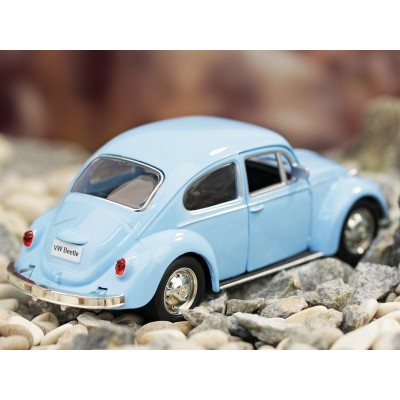 Машина Ideal 1:30-39 Volkswagen Beetle (блест. метал. фиолет.)