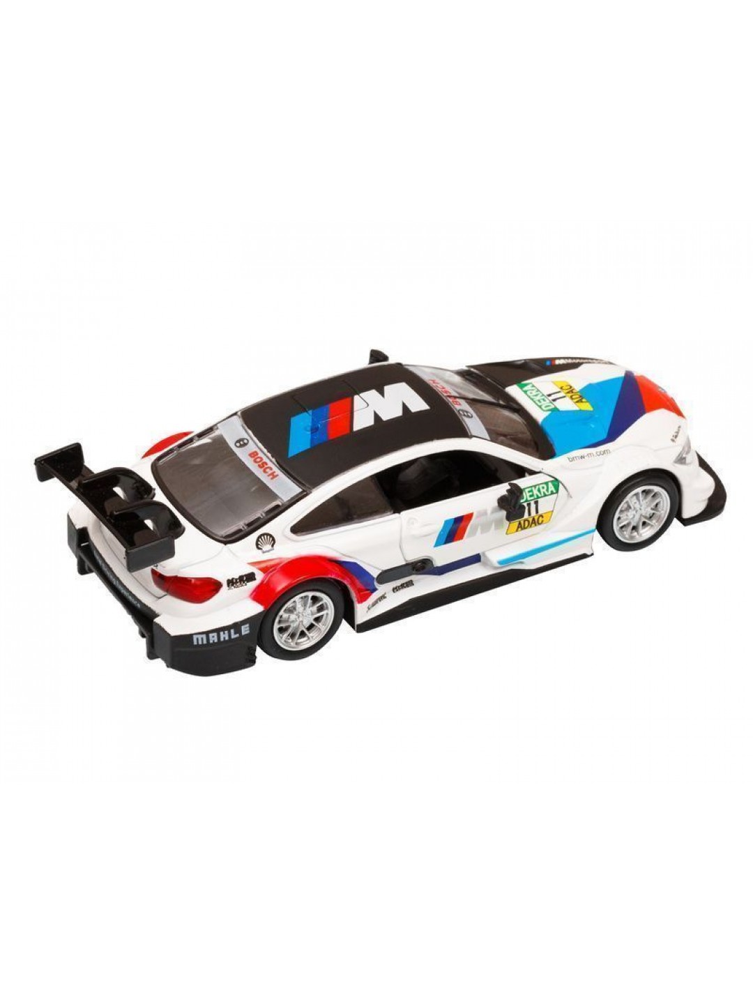 Машина "АВТОПАНОРАМА" BMW M4, 1/44, белый, инерция, откр. двери, в/к 17,5*12,5*6,5 см