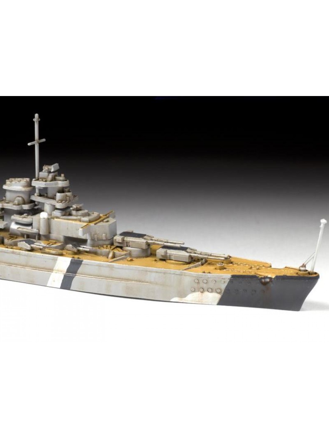Сборная модель ZVEZDA Немецкий линкор "Бисмарк", 1/1200