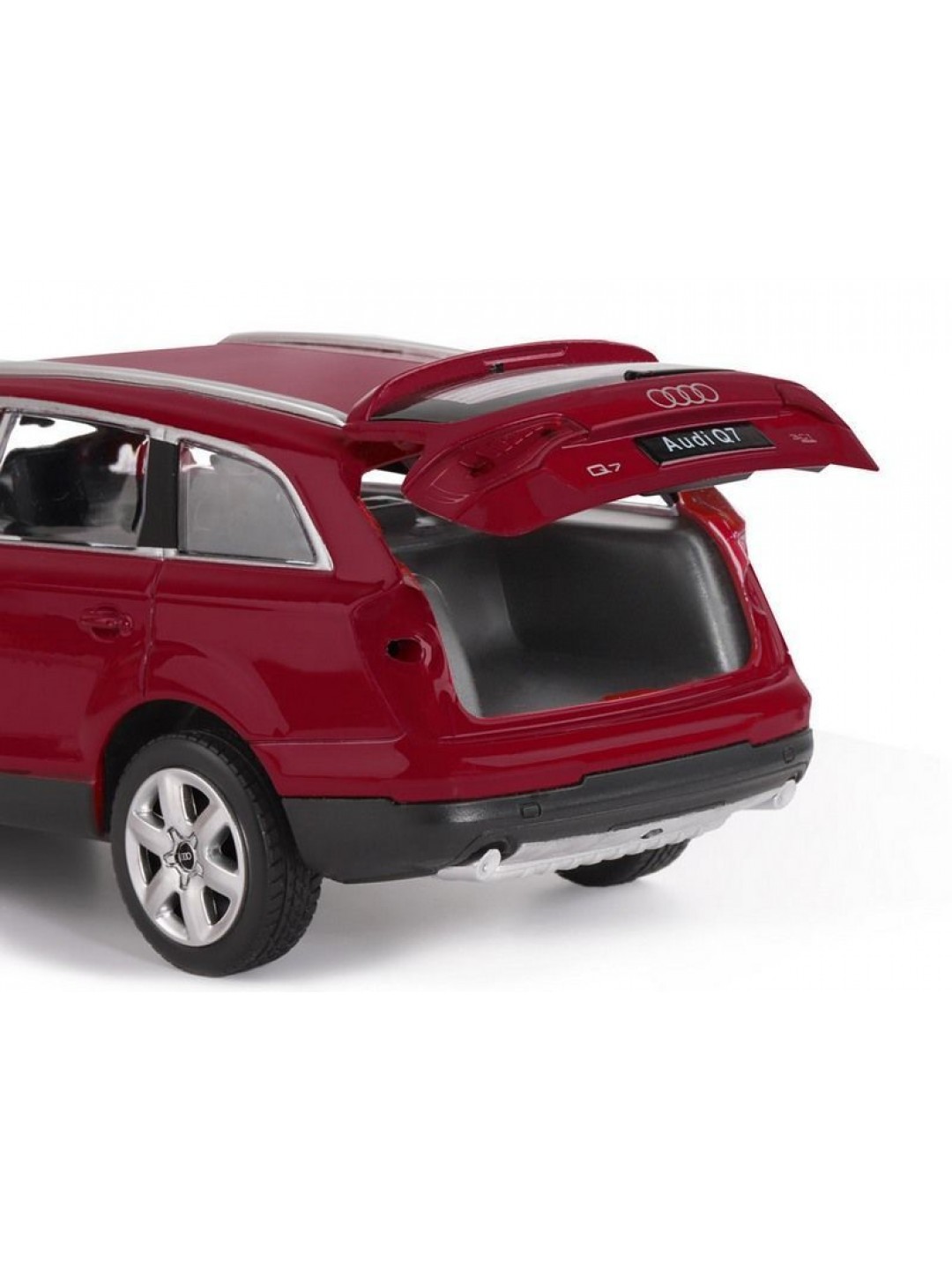 Машина "АВТОПАНОРАМА" Audi Q7, бордовый, 1/24, в/к 24,5*12,5*10,5 см