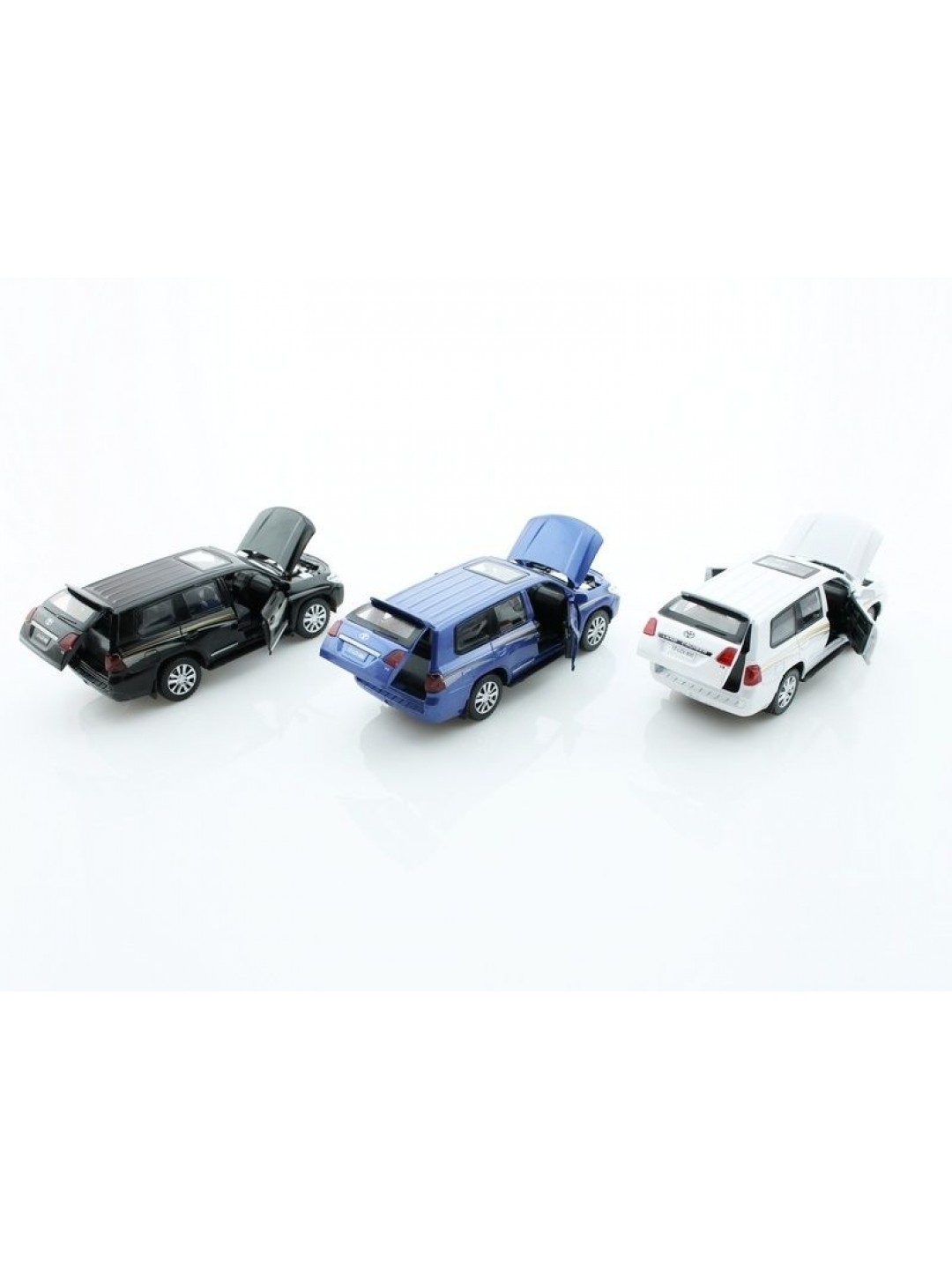 Машина 1:32 Toyota Land Cruiser свет, звук, инерция 15,5см (1/12шт.) б/к