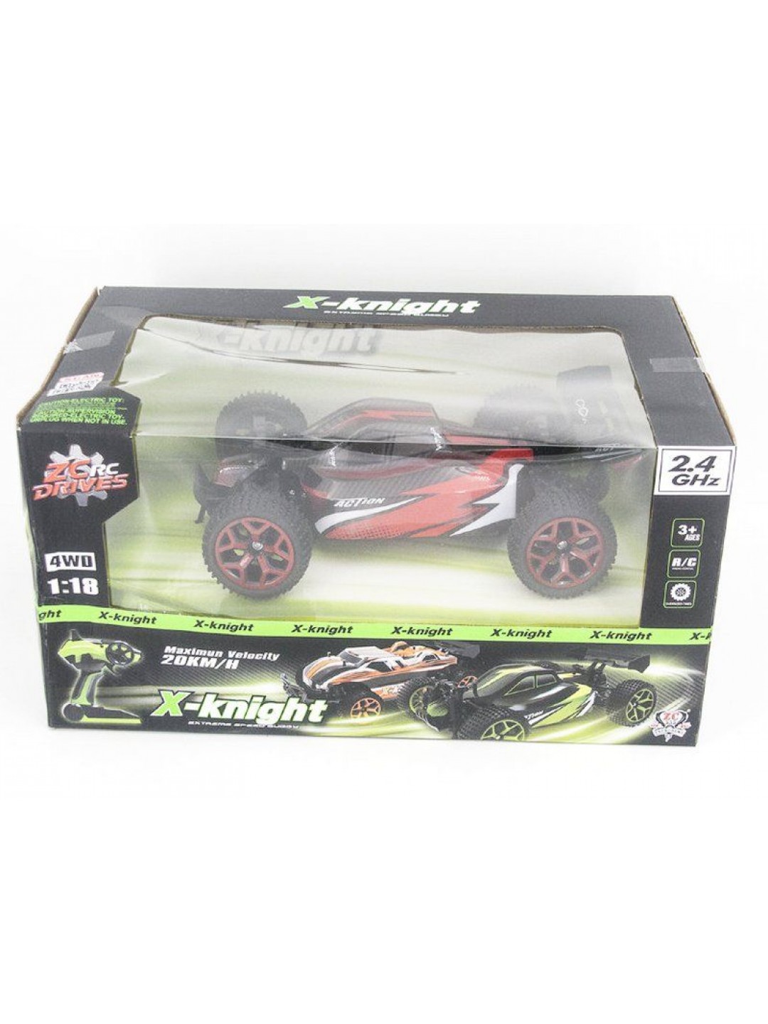 Р/У багги ZC X-Kinght Action 4WD RTR 1:18 2.4G 20 км/ч +акб