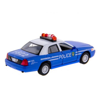 Машина Kinsmart "Ford Crown Victoria" (police) инерция (1/12шт) 1:42 б/к