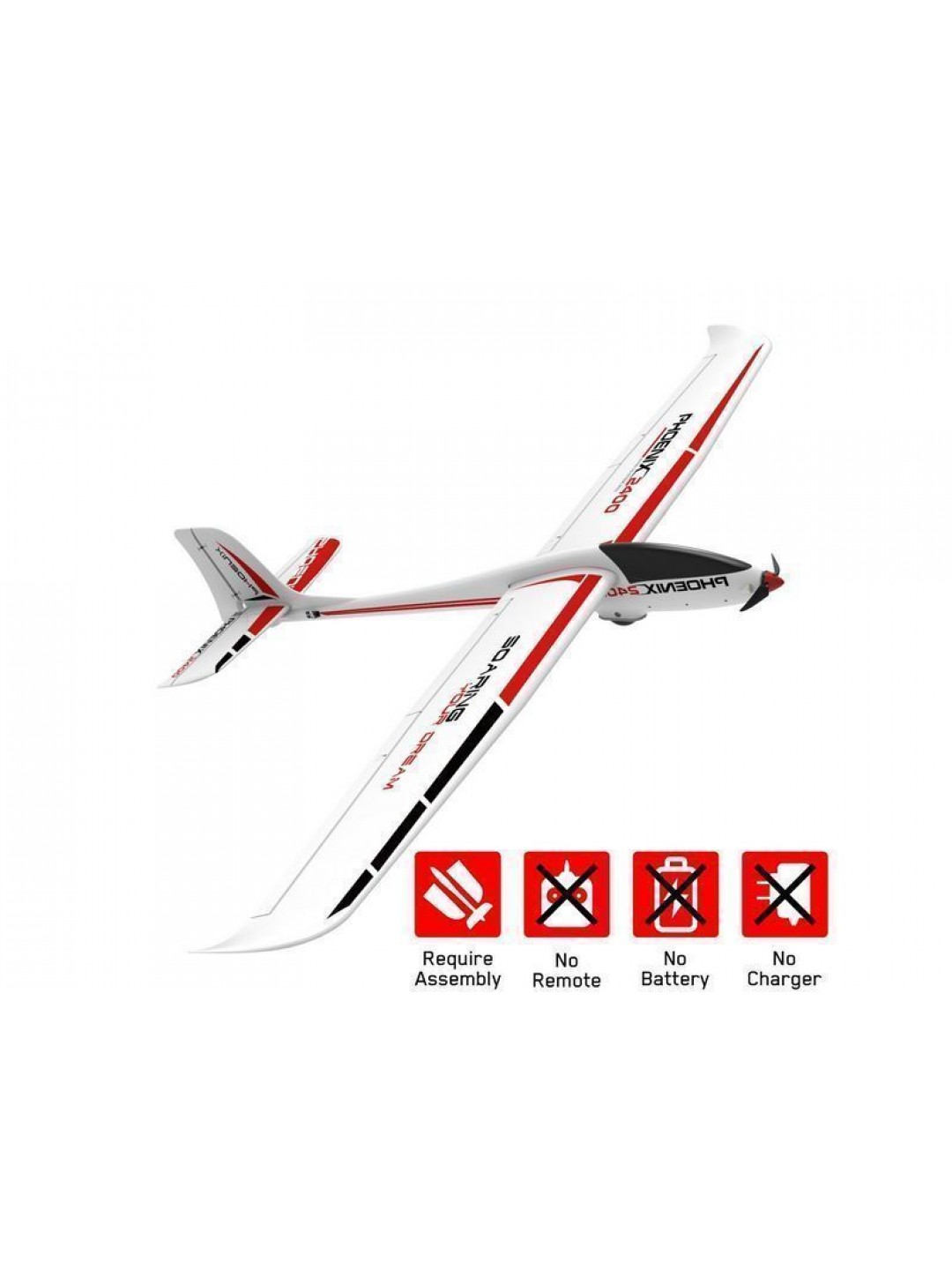 Радиоуправляемый планер Volantex RC Phoenix 2400мм KIT