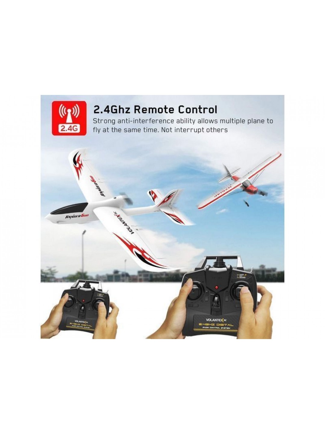 Радиоуправляемый планер Volantex RC Ranger 600мм 2.4G 4ch LiPo RTF with Gyro