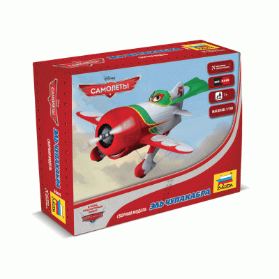 Сборная модель ZVEZDA "Самолёты" Эль Чупакабра, 1/100